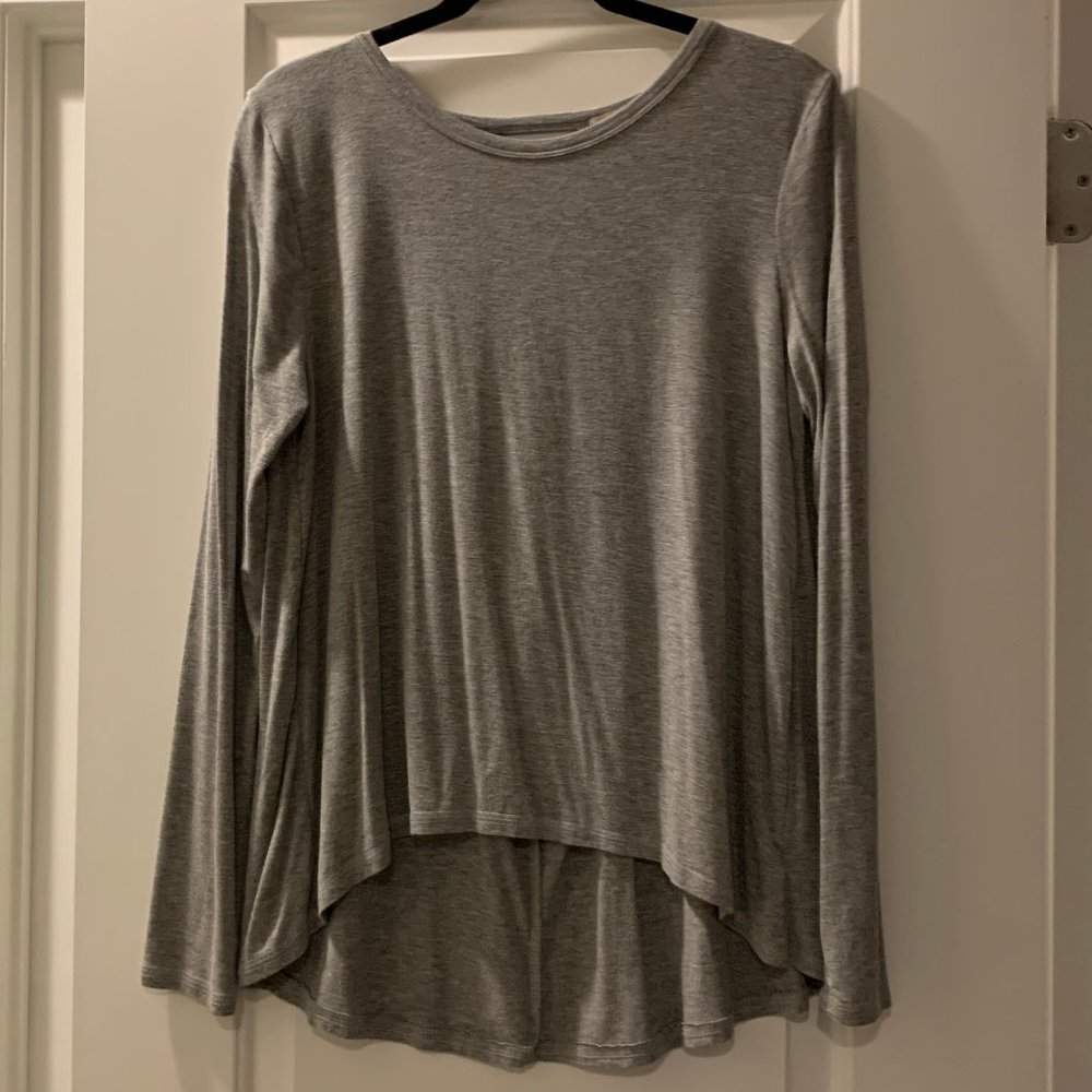 Nearly New Ethereal Long-Sleeved Yoga Workout Top